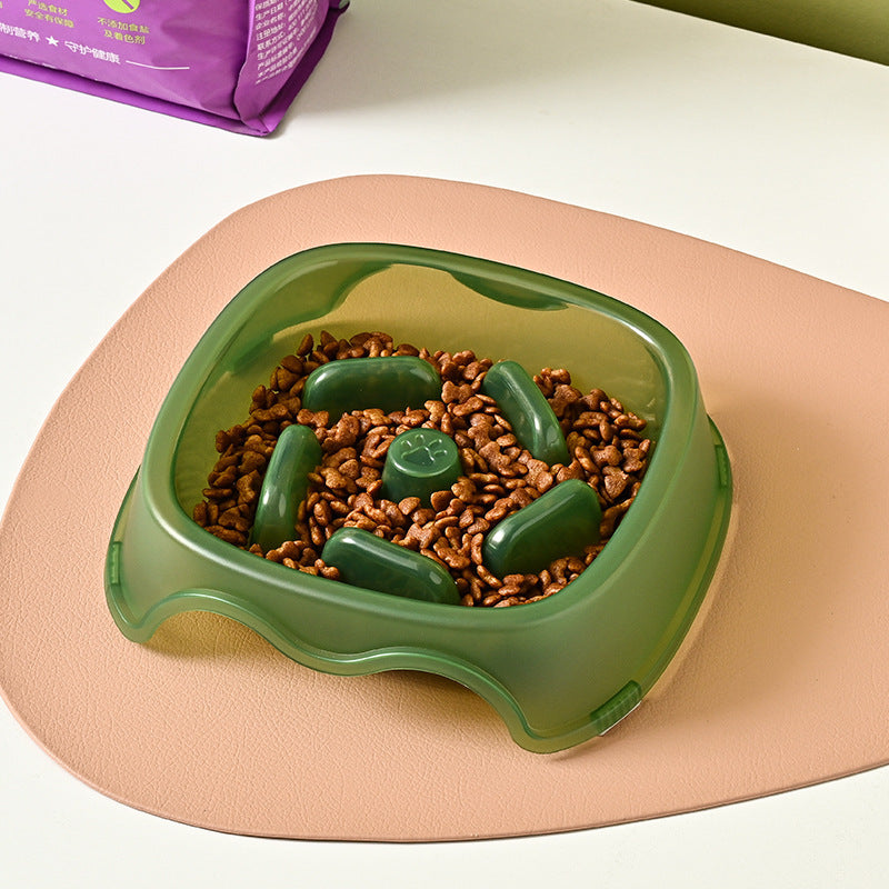 Pet Slow Feed Anti-Choke Water and Food Bowl for Pets