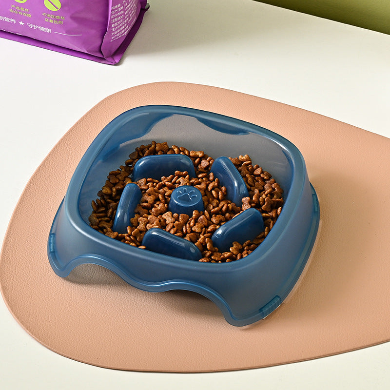 Pet Slow Feed Anti-Choke Water and Food Bowl for Pets