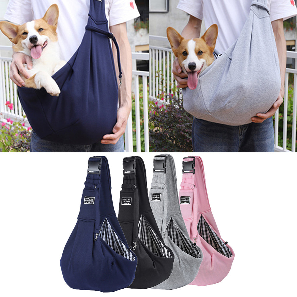 Portable Pet Carrier Shoulder Bag Comfortable Outdoor Travel Sling