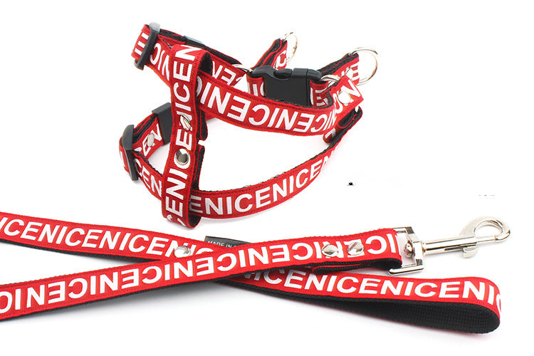 Pet Collar Leash Accessories Set