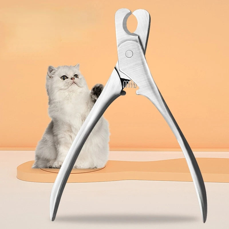 Professional Stainless Steel Nail Clipper for Pets Safe Grooming