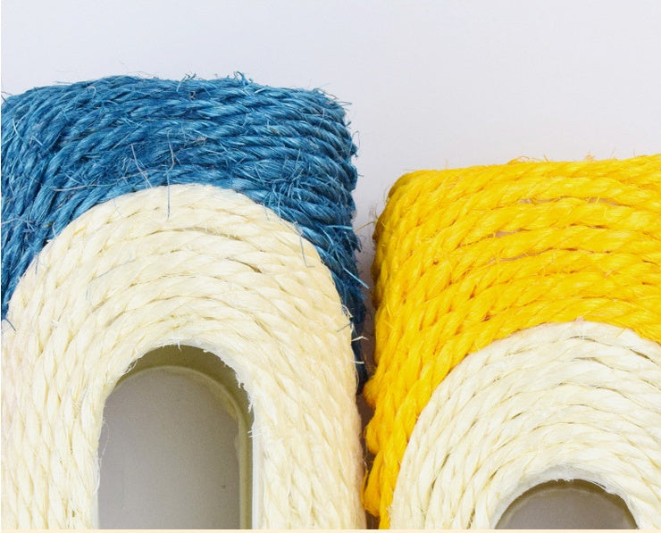 Long Sisal Drum Toys for Pets Three-Pack