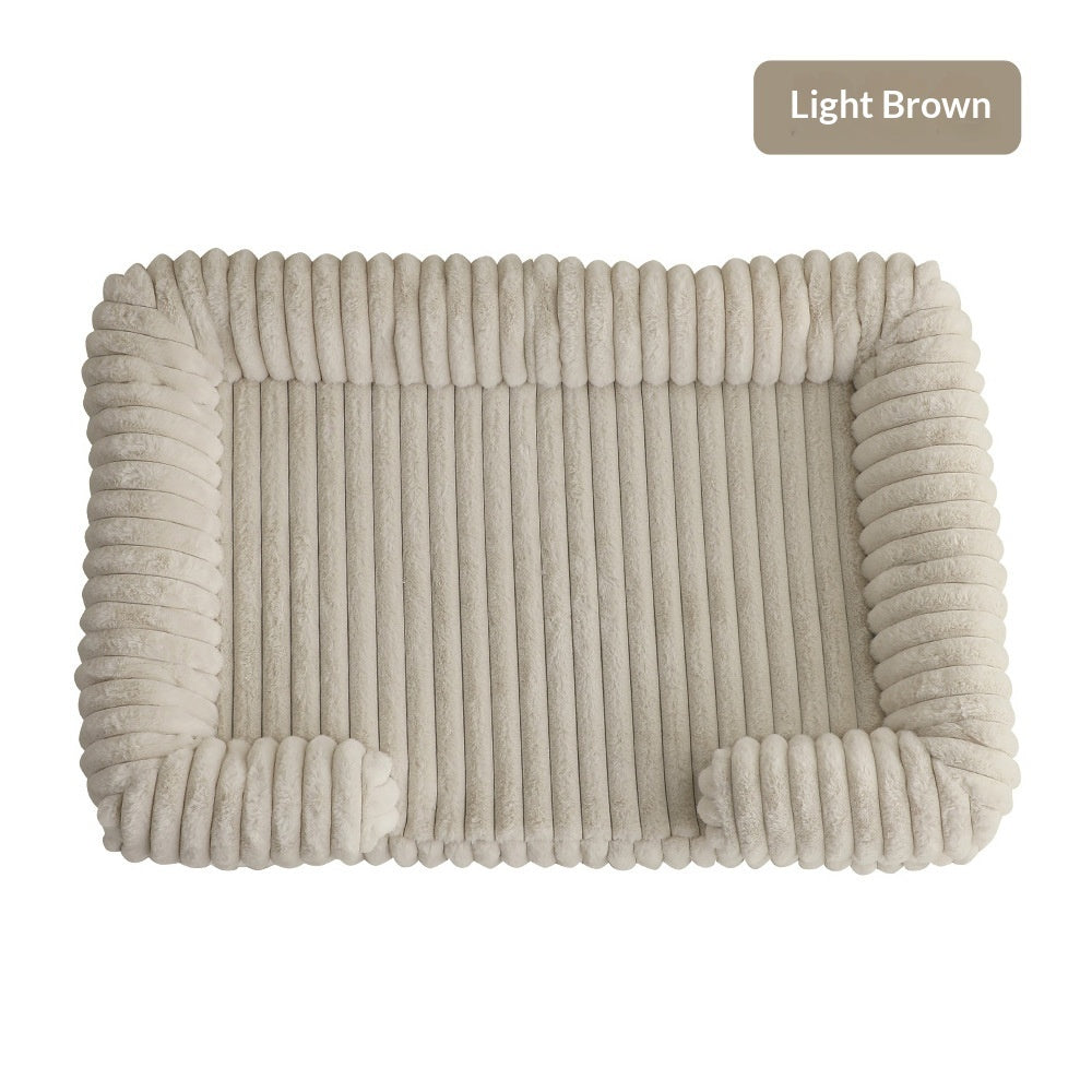 Warm Large Pet Bed Soft Sleeping Mat Indoor Outdoor