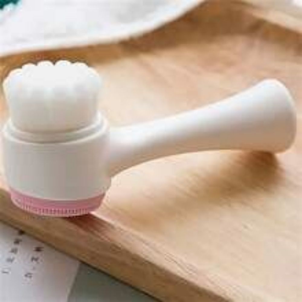 Easy-Clean Nylon Paw Brush and Massage Tool for Pets