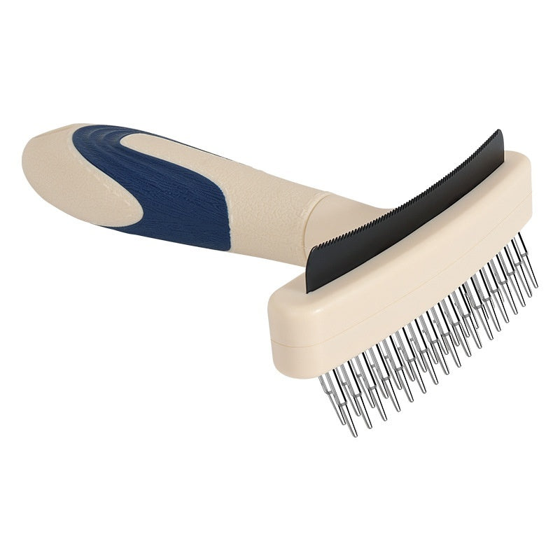 Pet Grooming Brush for Removing Loose Hair and Detangling Fur