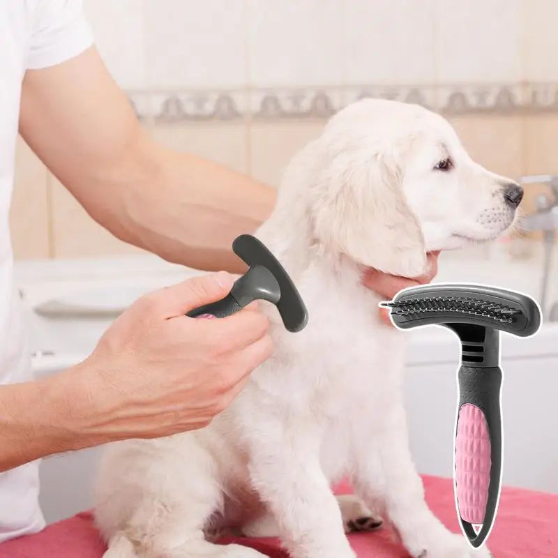Pet Grooming Comb Hair Removal Shedding Brush For Pet Care