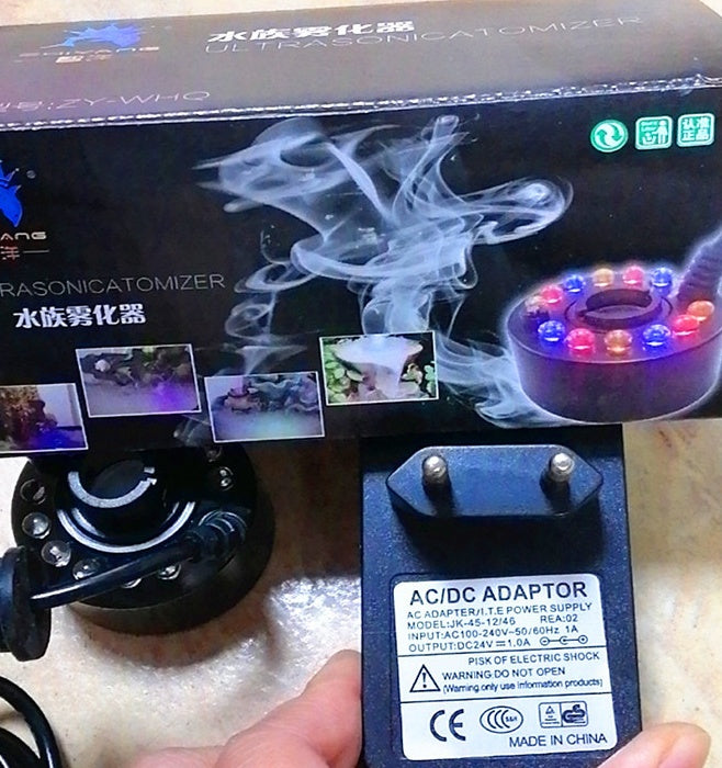 Fish Tank Ultrasonic Atomizer For Pet Aquarium