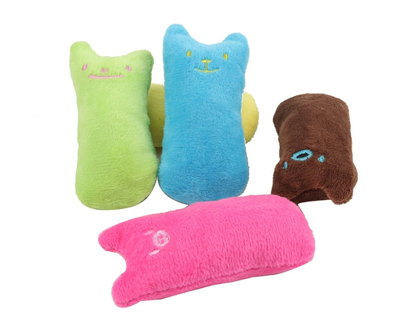 Catnip Plush Pillow Interactive Chew Toy For Pet Supplies