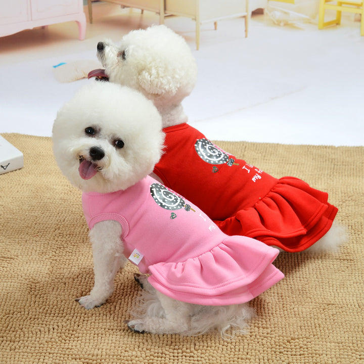 Princess Style Pet Dress For Pet Wear