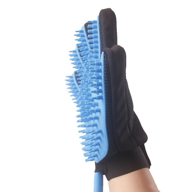 Pet Shower Glove With Hose Spray Massage Bath Brush