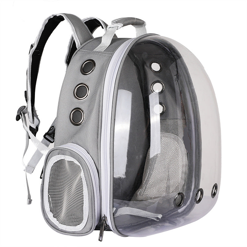 Portable Pet Bubble Backpack Carrier 360 Degree Sightseeing Travel Bag