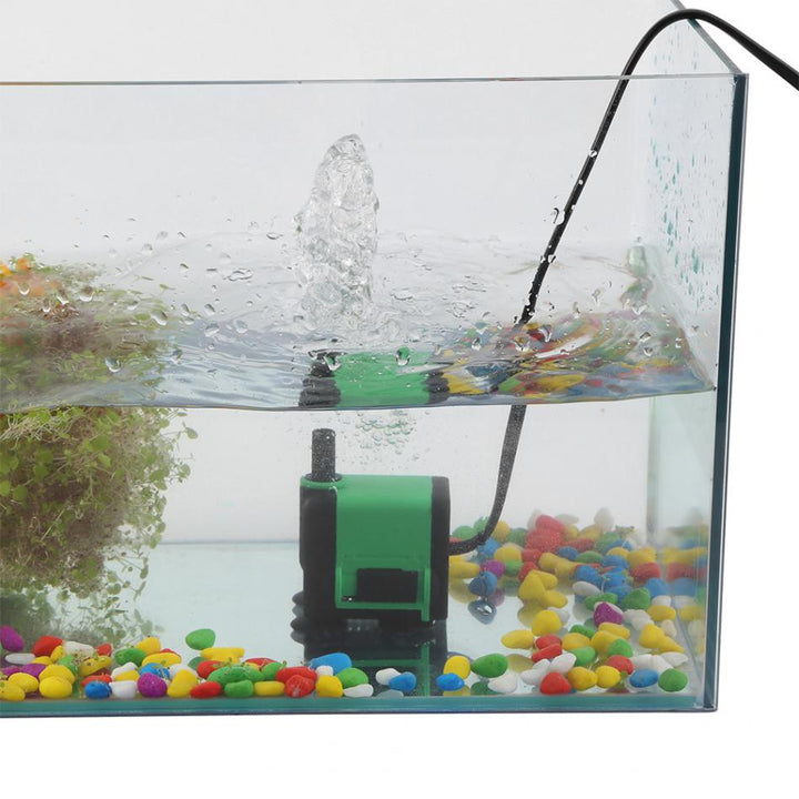 Small Submersible Pump Silent Filter For Pet Tank