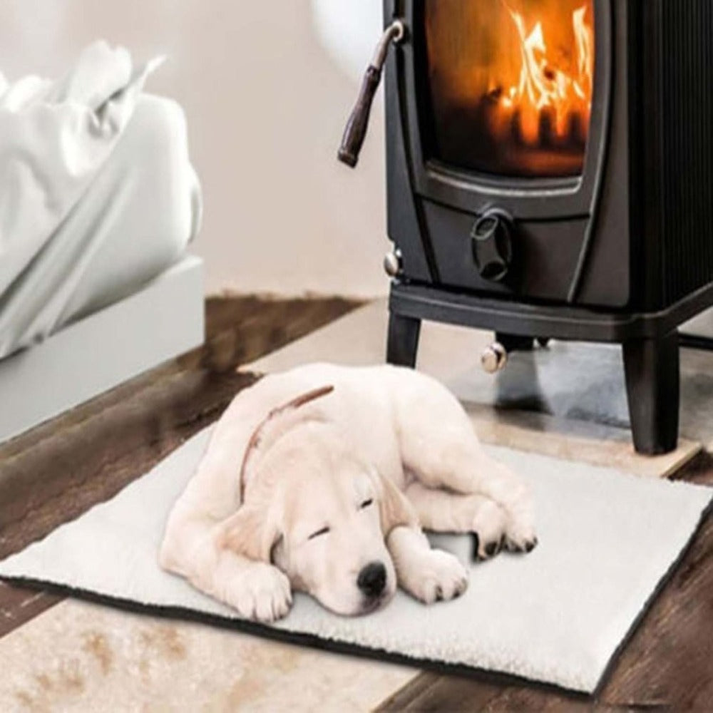 Pet Self Heating Thermal Washable Blanket Super Soft Bed Mat