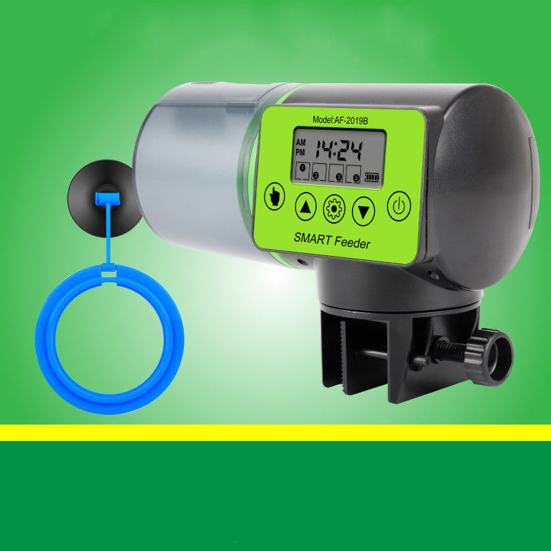 Large Capacity Automatic Fish Feeder For Pet Tank