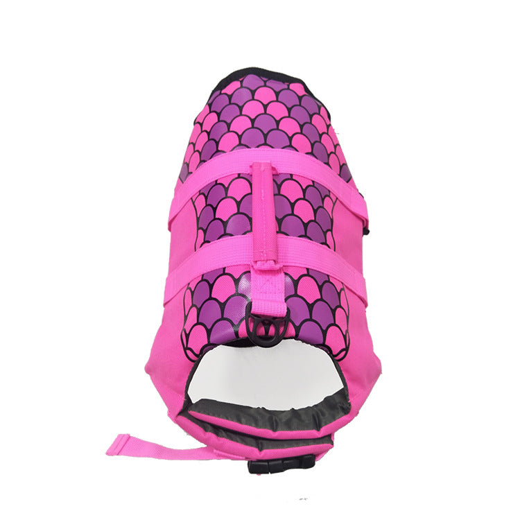 Pet Life Jacket Adjustable Buoyancy Safety Swimming Vest