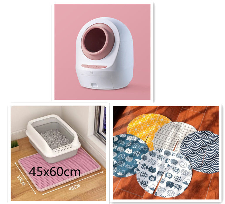 Electric Fully Enclosed Smart Pet Litter Box System