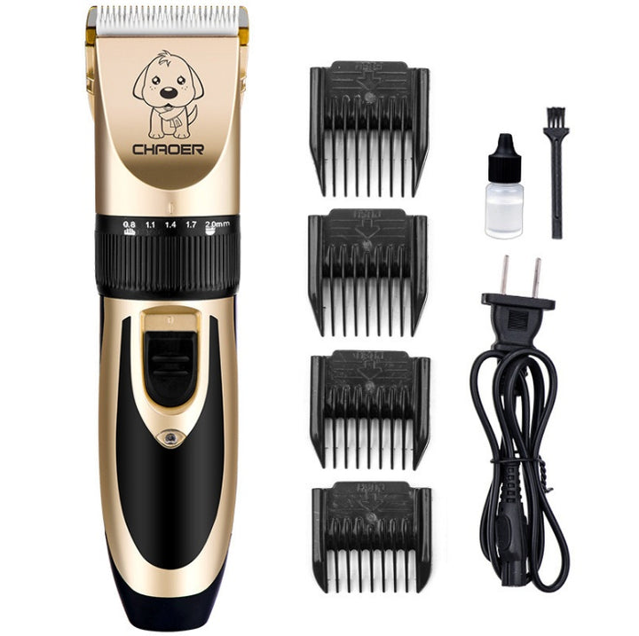Professional Pet Grooming Kit Electric Hair Trimmer Nail Clipper