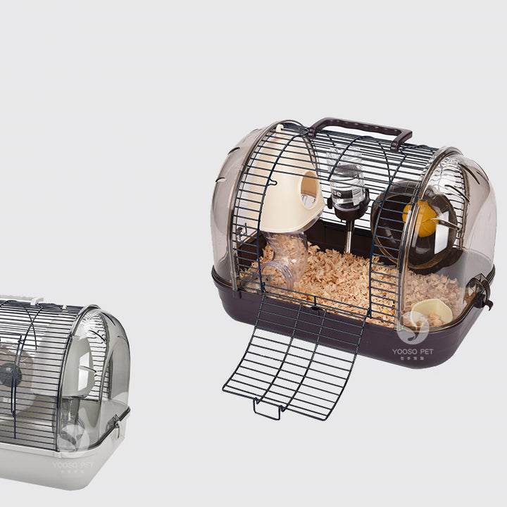Japanese Luxury Transparent Hamster Cage Viewing Habitat For Pet Care