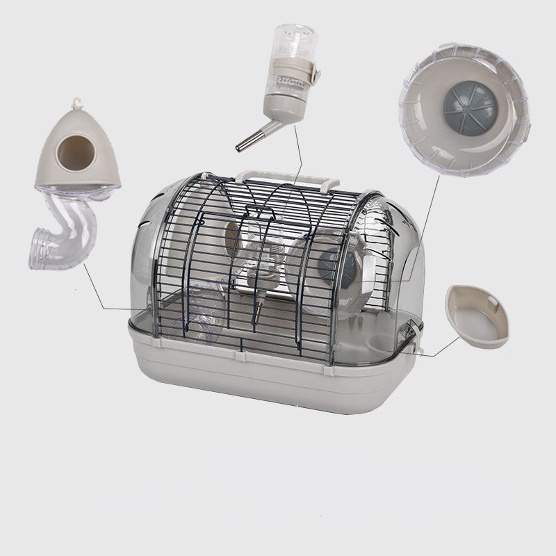 Japanese Luxury Transparent Hamster Cage Viewing Habitat For Pet Care