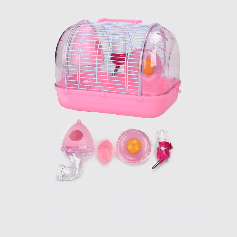 Japanese Luxury Transparent Hamster Cage Viewing Habitat For Pet Care