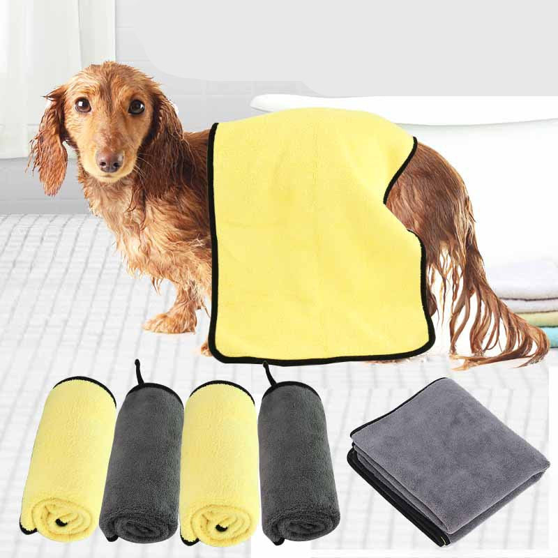High Quality Pet Bath Towel Multi Size Absorbent Cloth