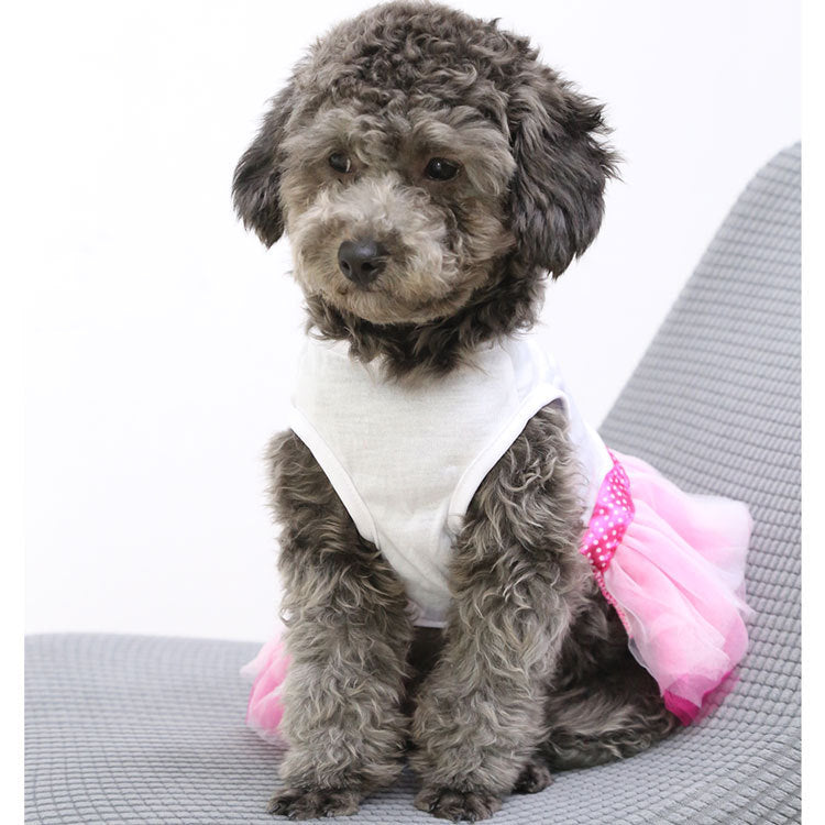 Princess Style Gauze Pet Dress For Pet Wear