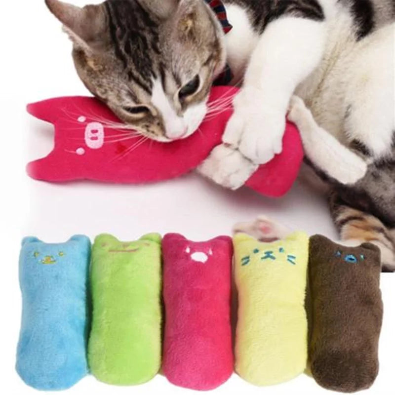 Catnip Plush Pillow Interactive Chew Toy For Pet Supplies