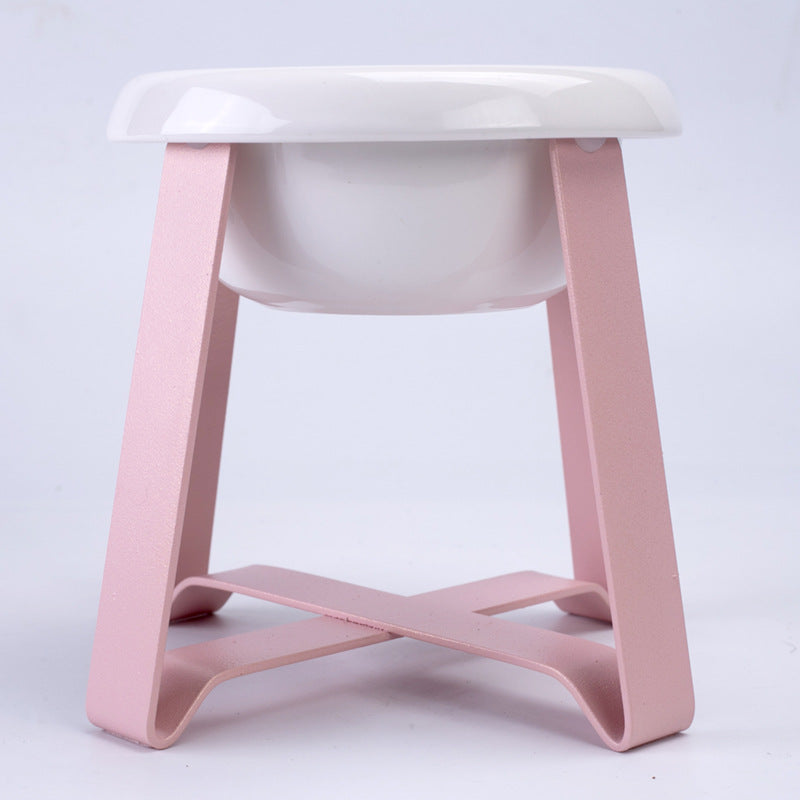 Pet 2-in-1 Anti-Slip Food and Water Bowl with Stand