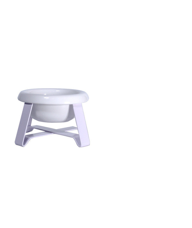 Pet 2-in-1 Anti-Slip Food and Water Bowl with Stand