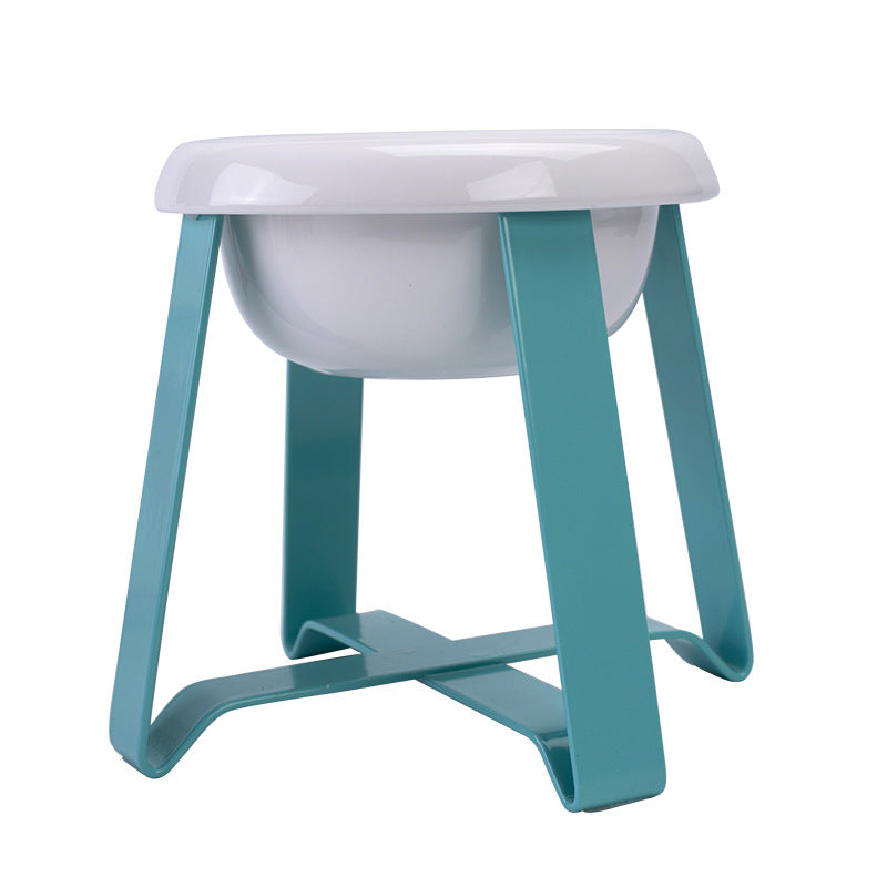 Pet 2-in-1 Anti-Slip Food and Water Bowl with Stand