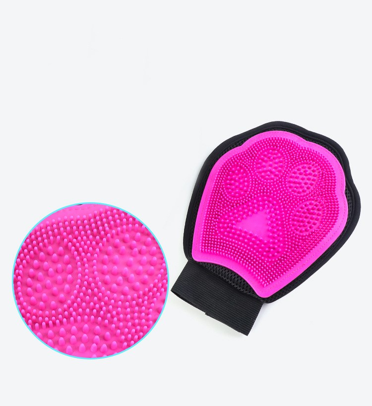 Pet Bath Glove Soft Cleaning Massage Brush Tool