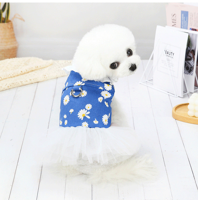 Pet Cute Princess Dress Elegant Apparel