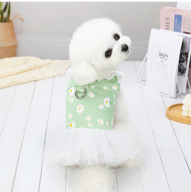 Pet Cute Princess Dress Elegant Apparel