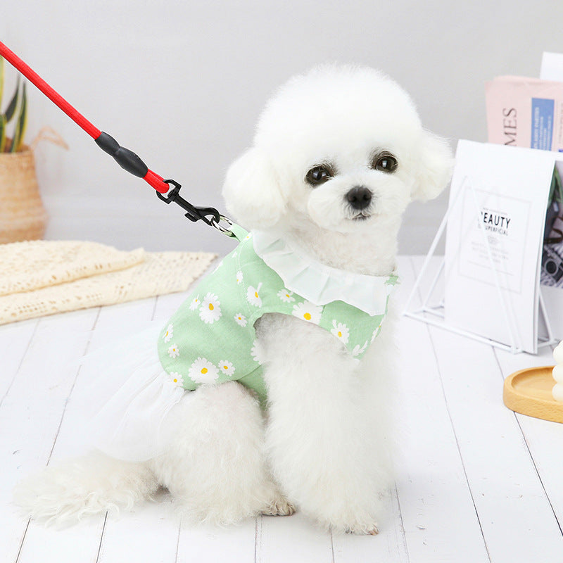 Pet Cute Princess Dress Elegant Apparel