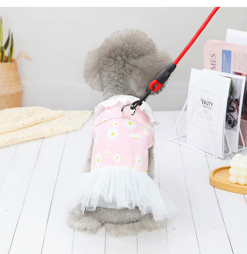 Pet Cute Princess Dress Elegant Apparel
