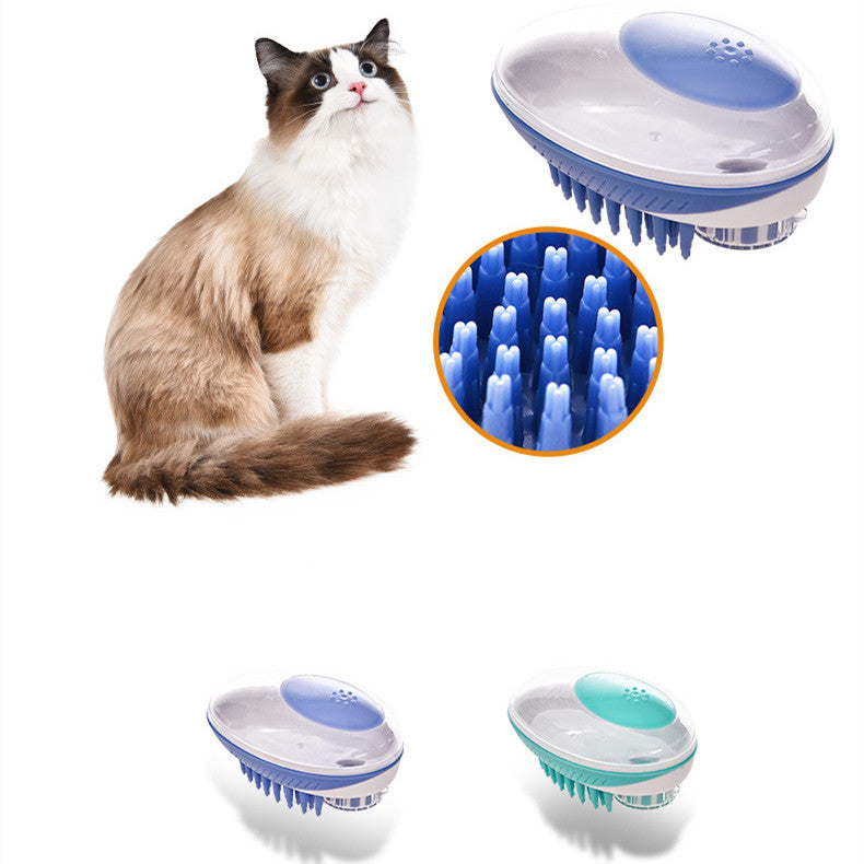 Pet Bath Brush Massage Comb Hair Removal Grooming Tool