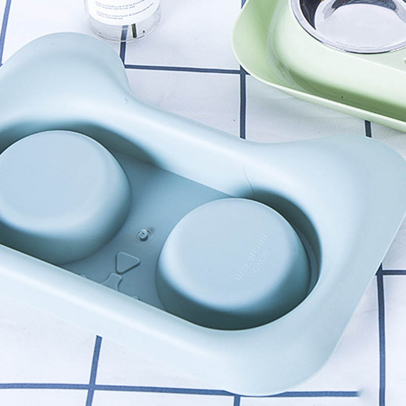 Pet Stainless Steel Feeding And Water Bowl Accessories