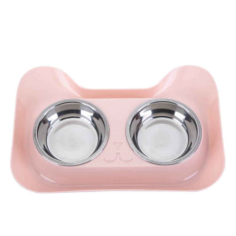 Pet Stainless Steel Feeding And Water Bowl Accessories