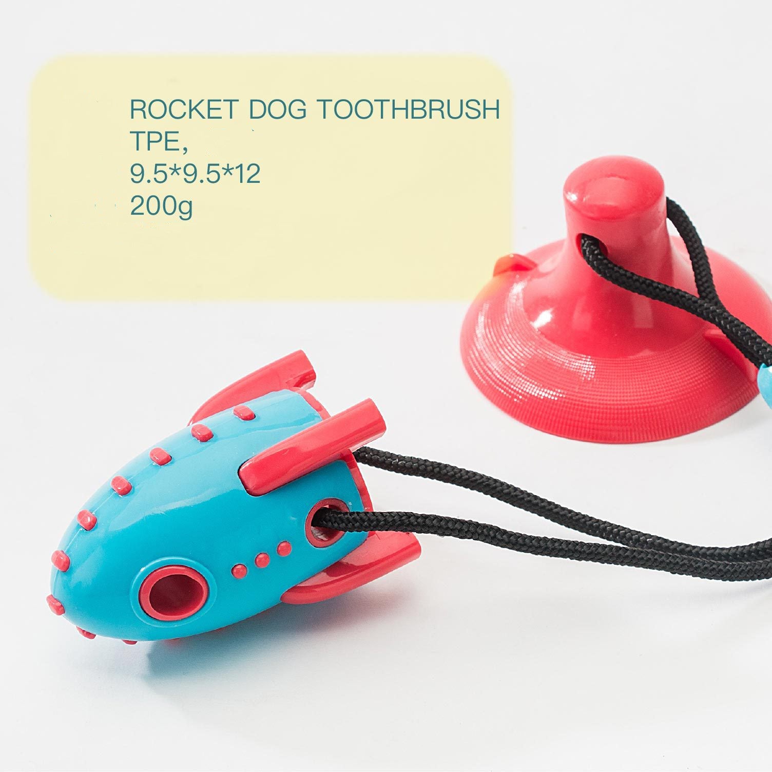 Interactive Pet Toy Food Dispensing Bite Resistant Chew Toy