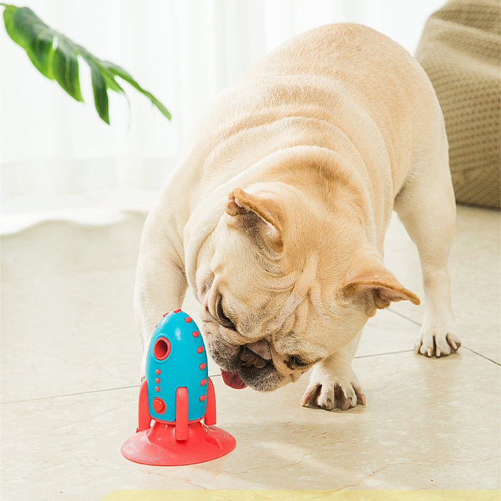 Interactive Pet Toy Food Dispensing Bite Resistant Chew Toy