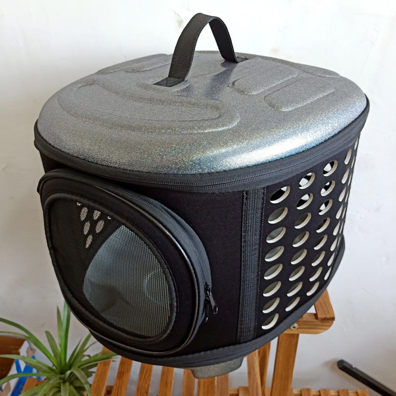 Portable Foldable Pet Carrier Bag Comfortable Outdoor Travel Shoulder Bag