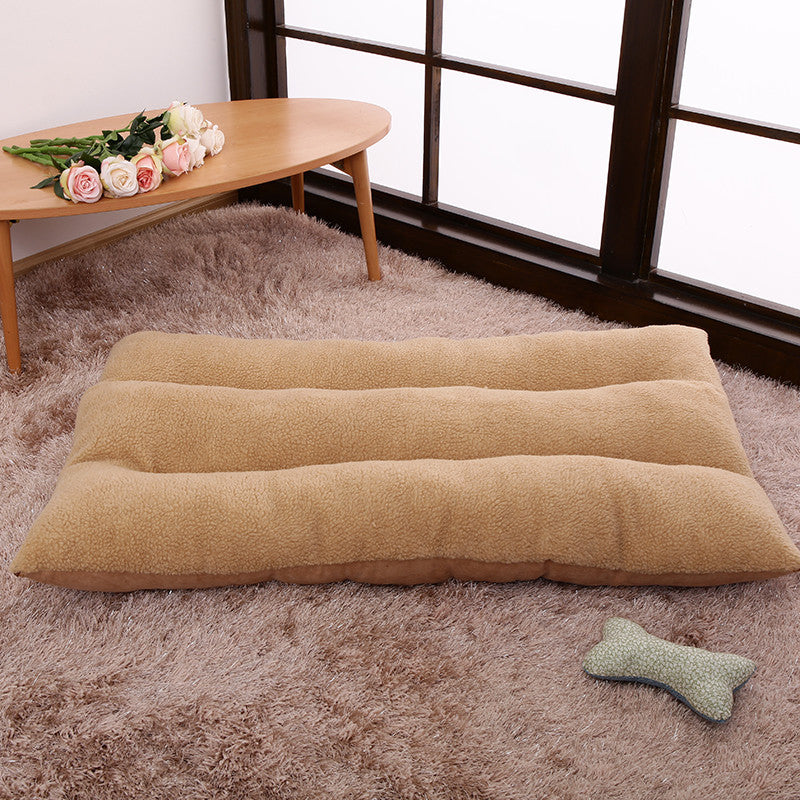 Warm Thick Large Pet Bed Soft Comfortable Sleeping Mat
