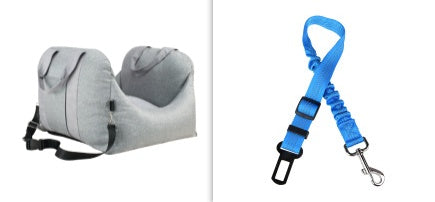 Waterproof Pet Car Seat Carrier Basket Breathable Travel Bag
