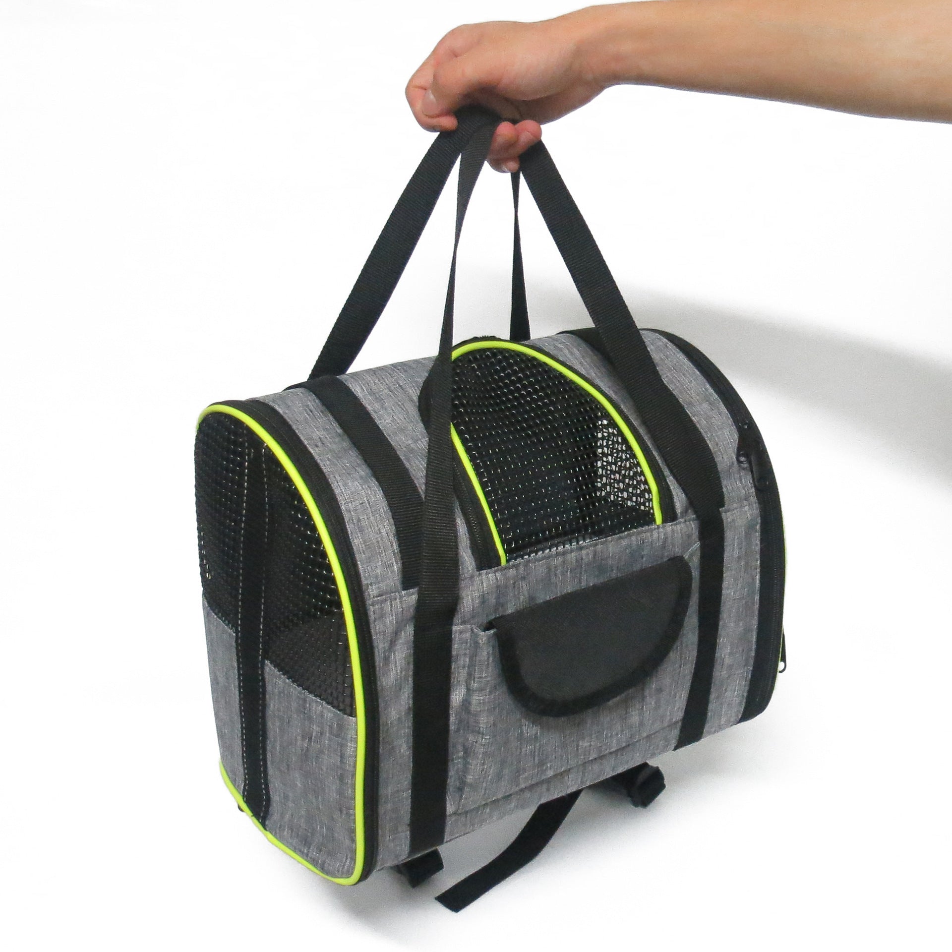 Pet Multi Functional Folding Car Seat Carrier Basket Travel Bag