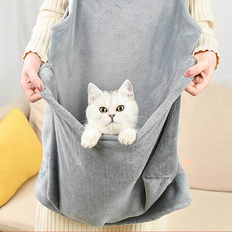Pet Outdoor Travel Hanging Carrier Apron Bag Portable