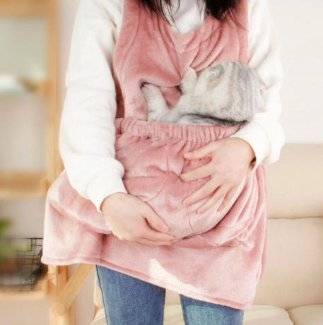Pet Outdoor Travel Hanging Carrier Apron Bag Portable