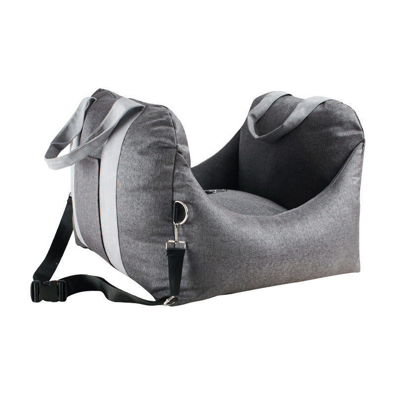 Waterproof Pet Car Seat Carrier Basket Breathable Travel Bag