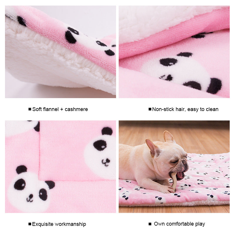 Pet Wool Blanket Soft Absorbent Pad Mat Cover