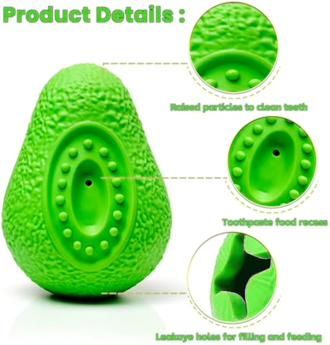 Indestructible Chew Toys for Pets Durable Safe Rubber Toys