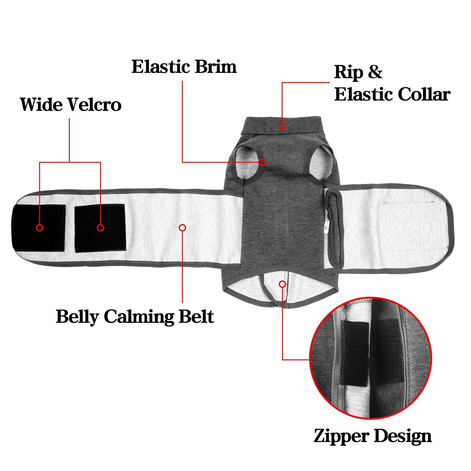Pet Polyester Emotional Comfort Cotton Double Jacket Clothes